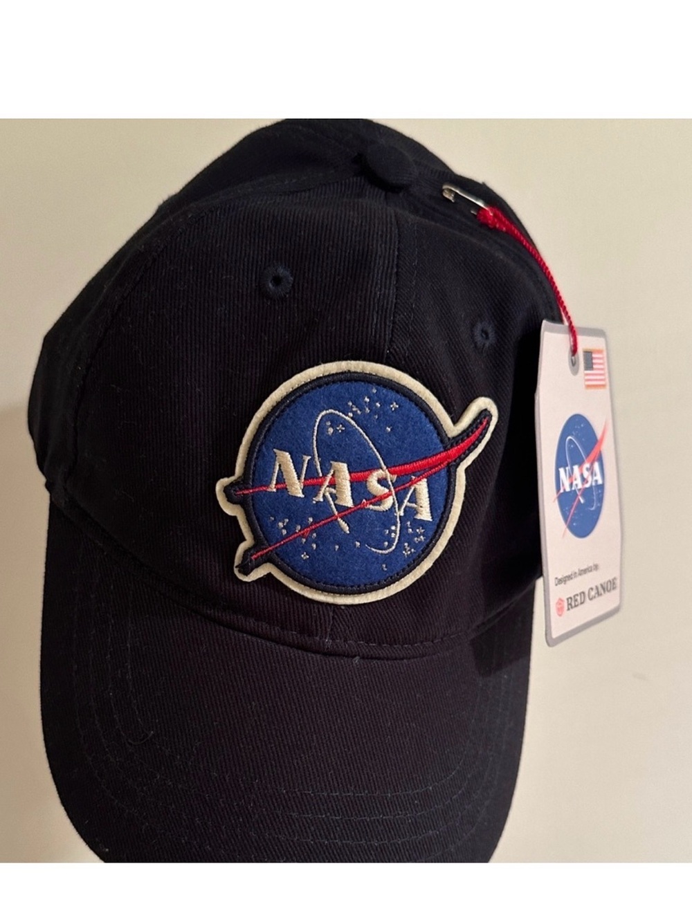 NASA navy blue baseball cap